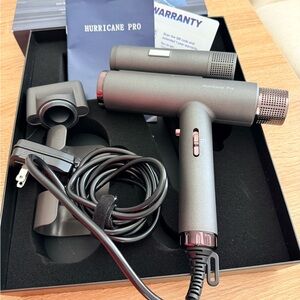 Auxco hurricane professional Hair Dryer —  for home or Salon Matte Gray